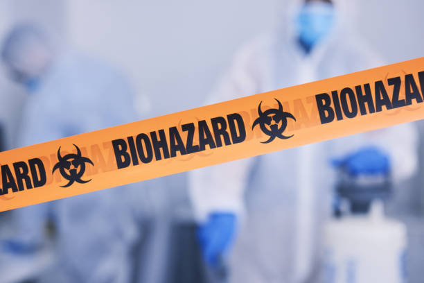 Professional Blood Cleanup technician working in Veedersburg, IN